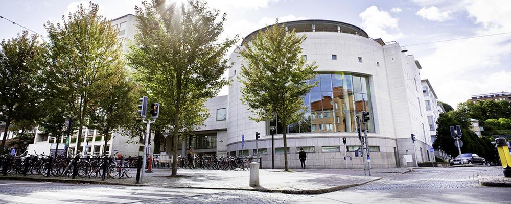 Bild på Handelshögskolans bibliotek
