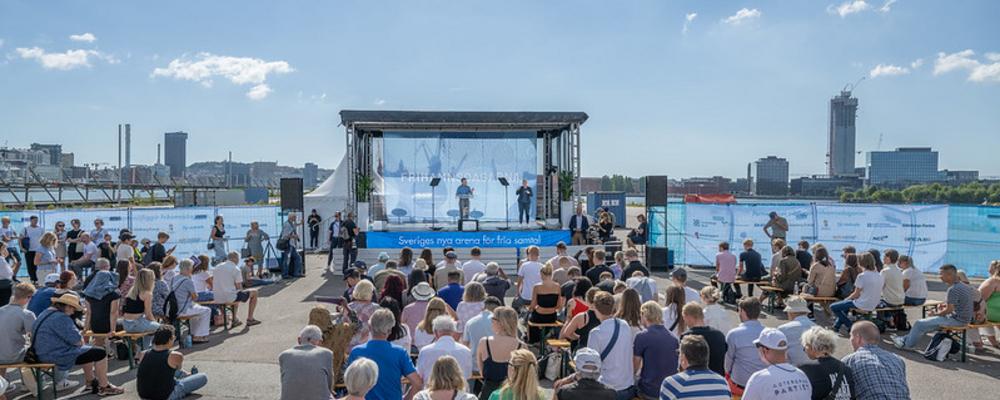 Utomhusscen på Frihamnsdagarna
