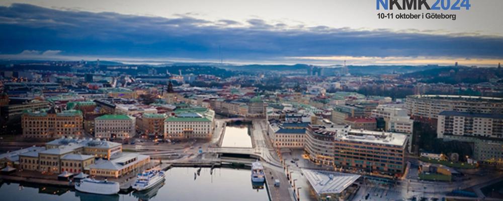 Bild av Göteborg tagen från ovan