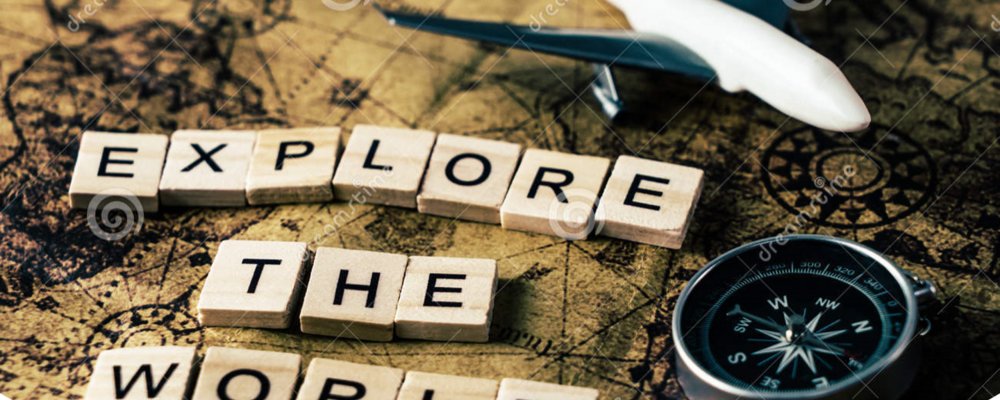 Text; explore the world