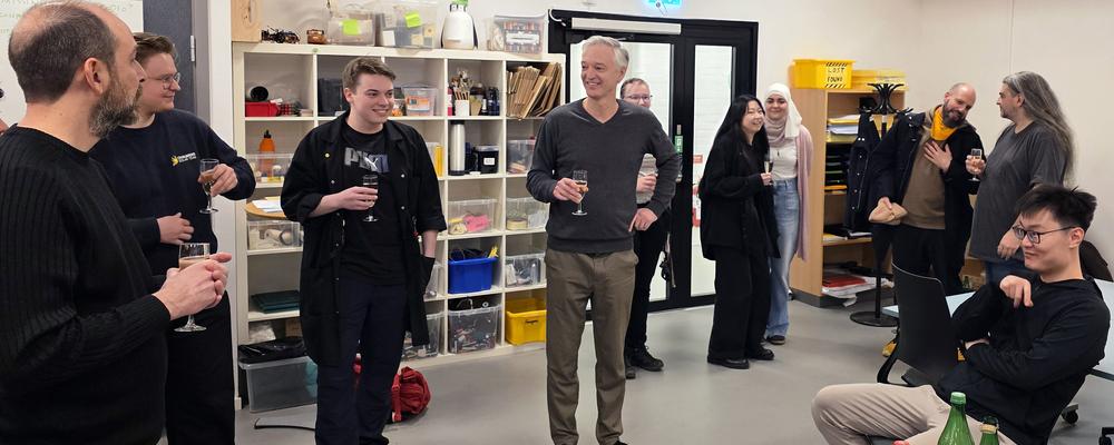 invigning av studion för interaktions- och speldesign