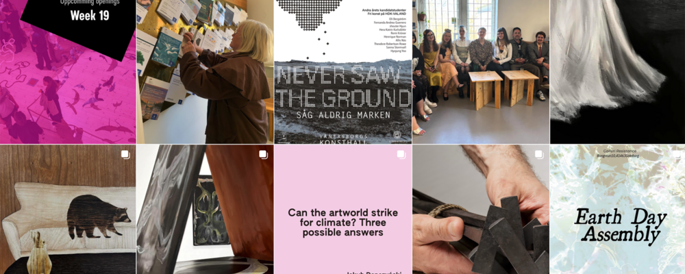 Collage of ten images from previous Instagram posts