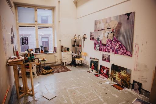 Studentstudio fri konst