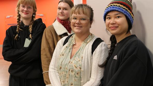 Astrid Thyen-Sjörén, Cornerlia Månsson, Sofia Eriksson och Vi An